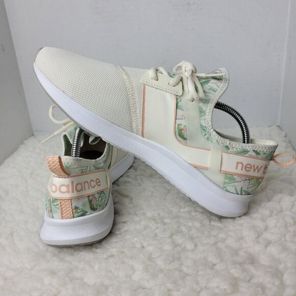 New Balance Nergize Sport v1 White Floral Sneakers Womens Size 12 WNRGSBA1 - Picture 6 of 9